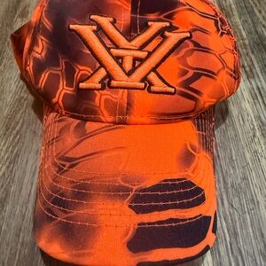 Orange Camouflage Men's Hat
